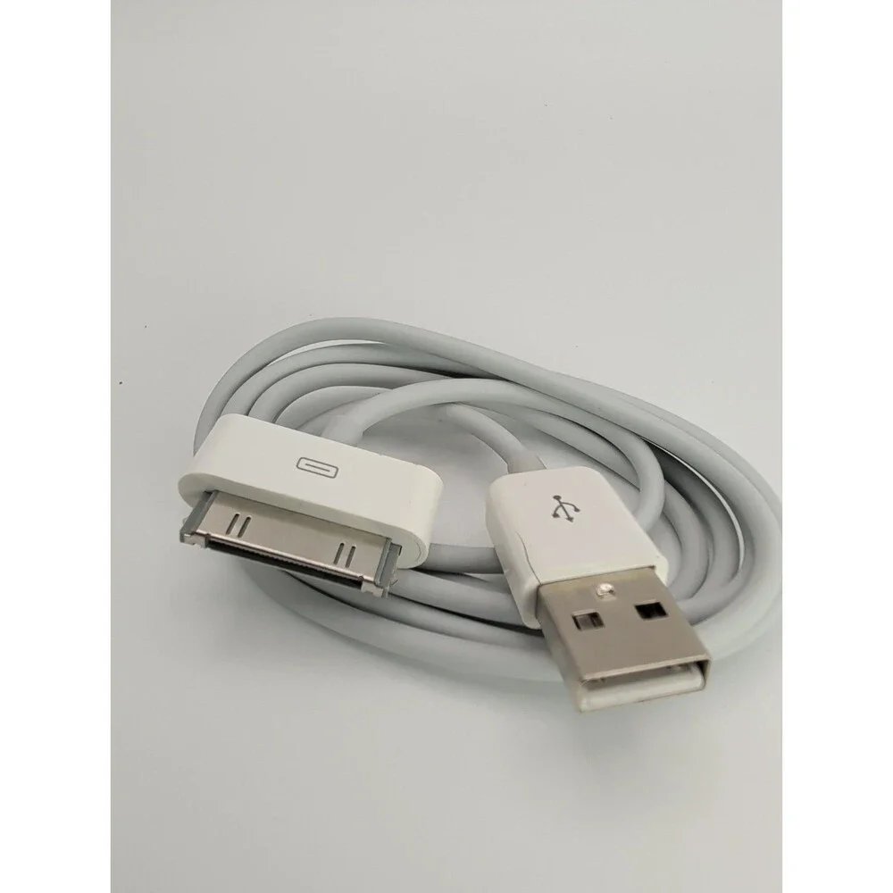Original Apple 3 Ft USB Data Sync Cable Cord Charger iPod iPad iPhone 1 2 3 4